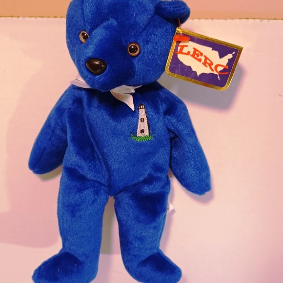 LERC 1999 The Coastal Cubs Collection Lighthouse Teddy Bears Henri & Coki - Picture 5 of 11